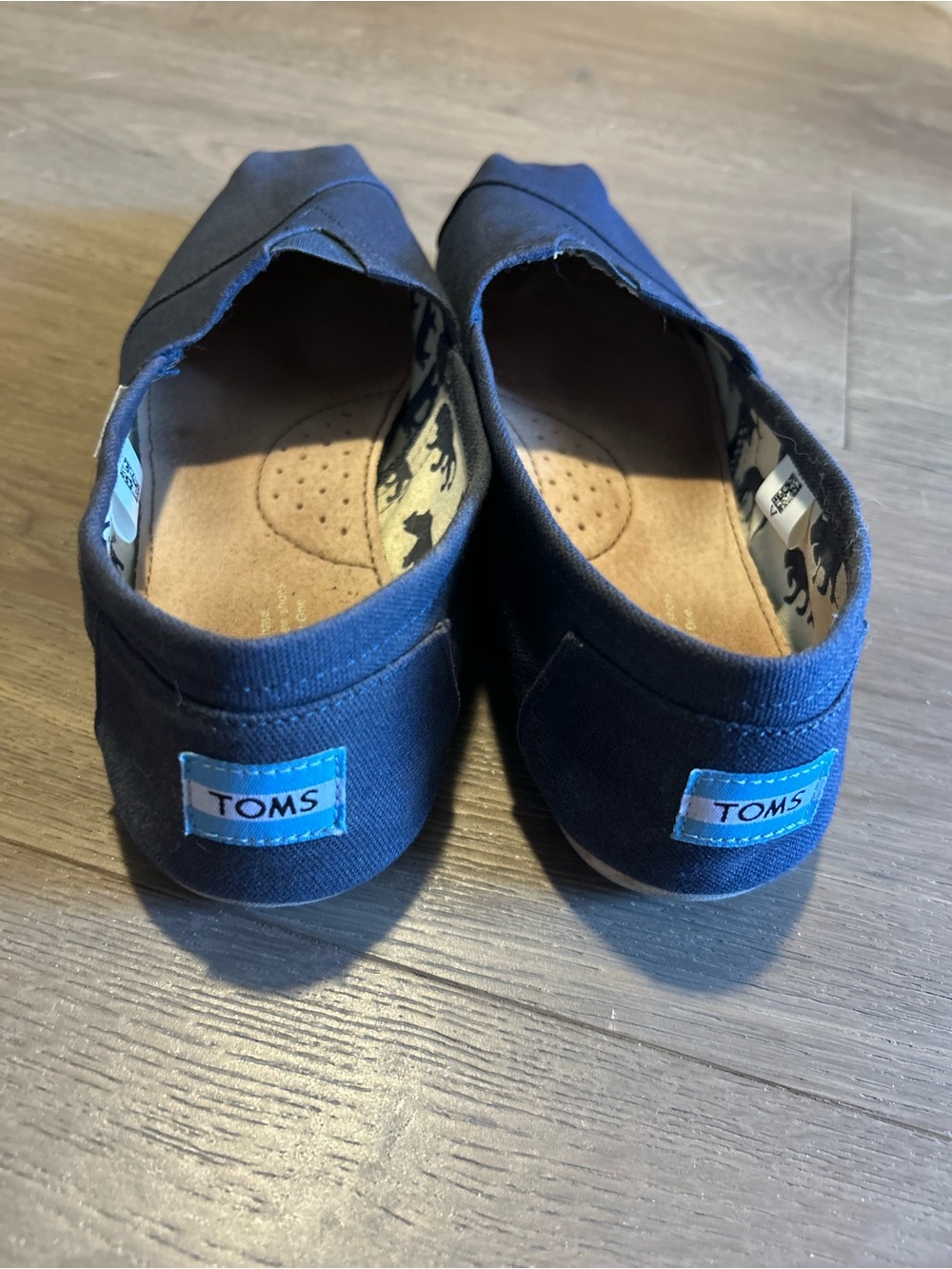 EUC Toms Navy Canvas Classics - Picture 8 of 15